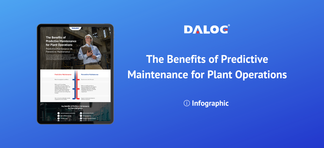 The Benefits Of Predictive Maintenance For Plant Operations Infographic